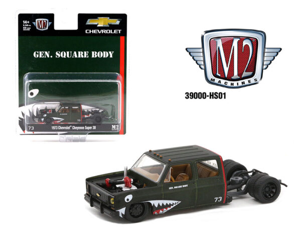 M2 Machines 39000-HS01 Auto Trailers -Hobby- 1973 Chev Cheyenne Super 30